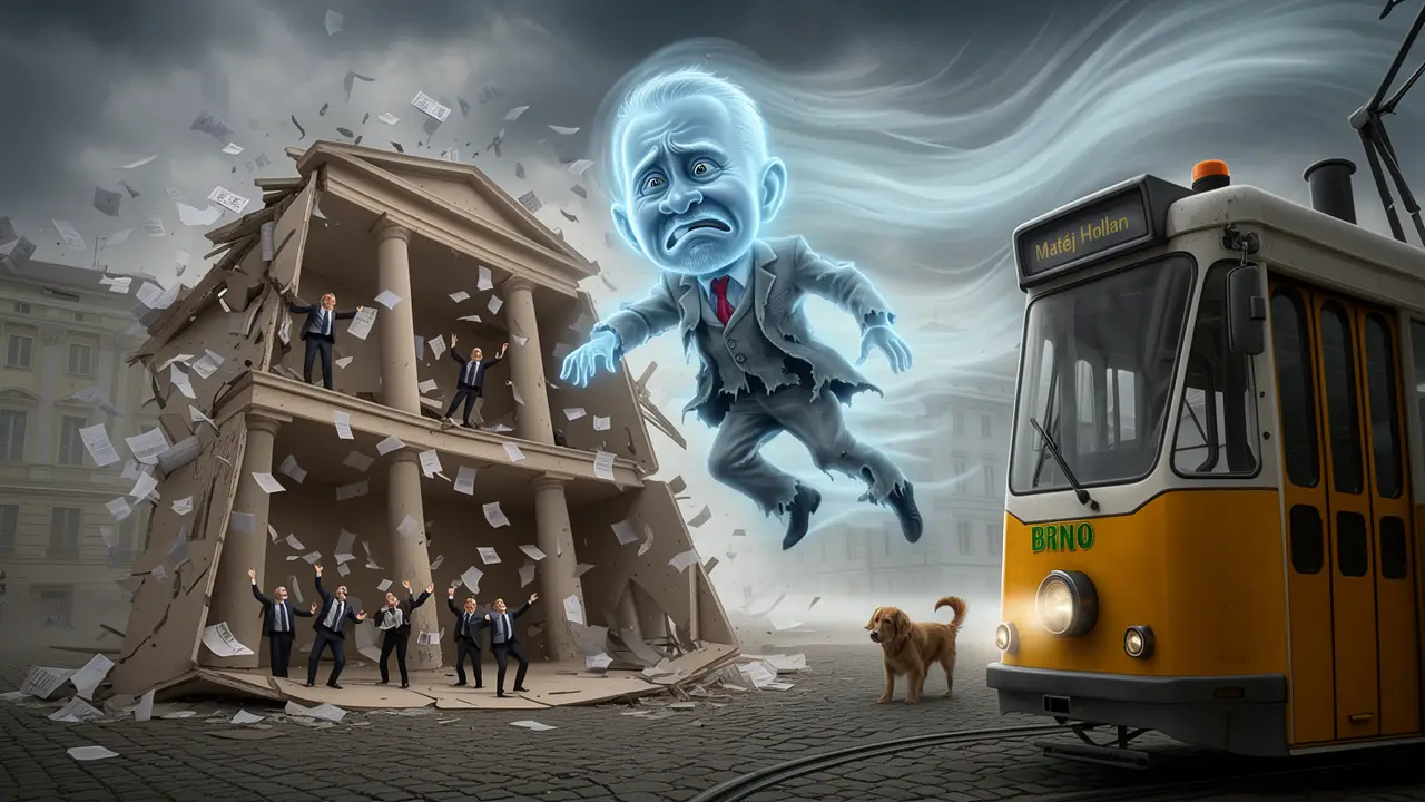 Cover art: Matěj to balí (Sbohem, magistráte)