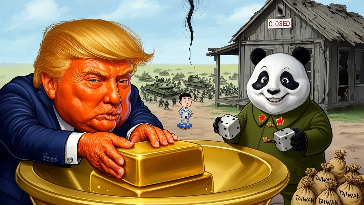 Cover art: Trumpova čínská ruleta