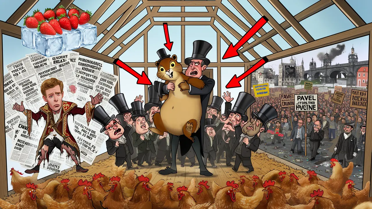 Cover art: Když svišť věští zimu a princ hledá klid