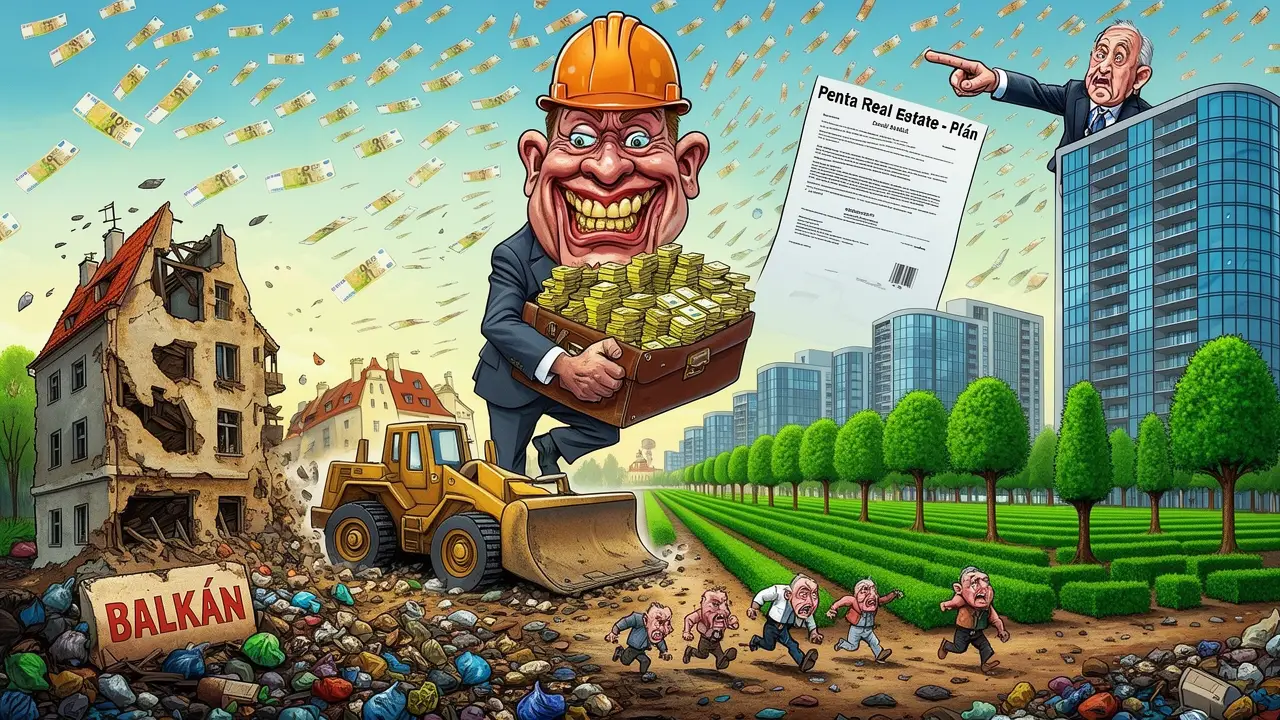 Cover art: Zlatý Balkán aneb Z bláta roste miliardový sen