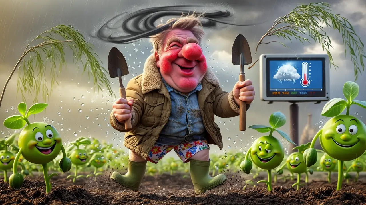 Cover art: Sazenice vítají slunce, víkend přinese šok