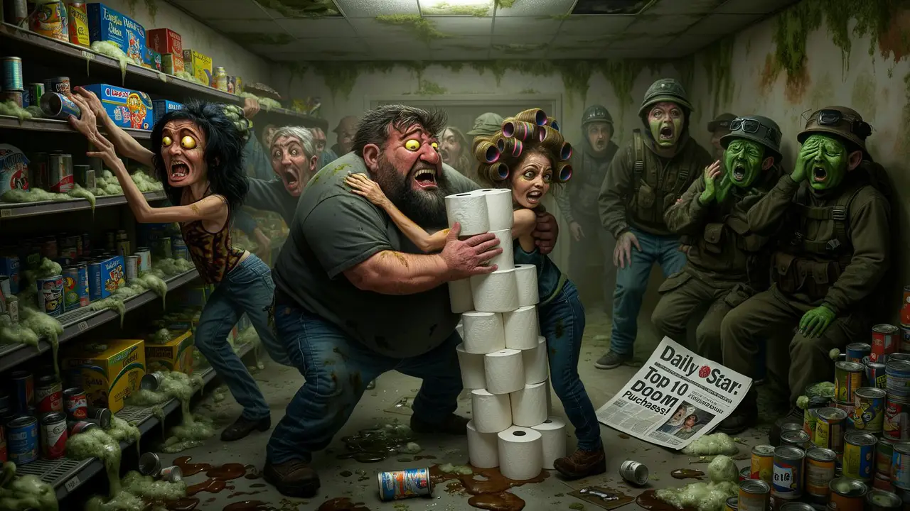 Cover art: Hromady toaleťáku tě před soudným dnem vážně nezachrání