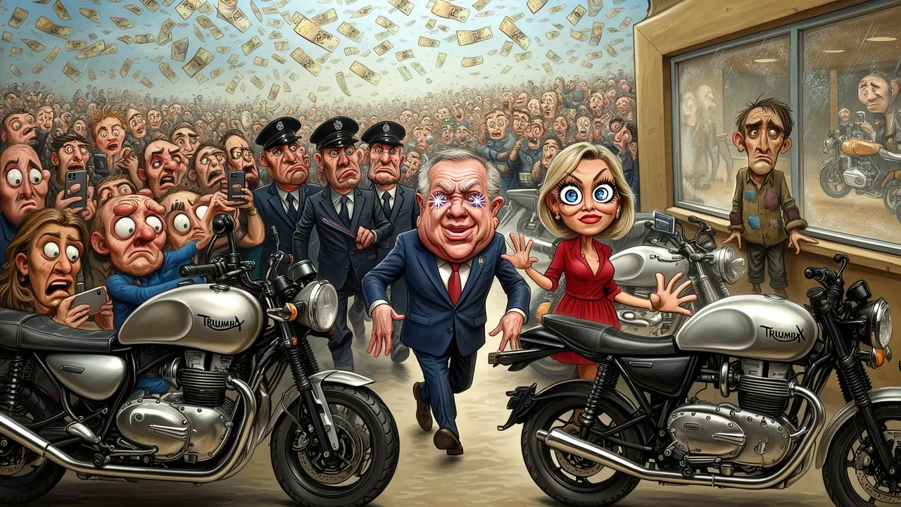 Cover art: První dáma s úsměvem osedlala britského naháče