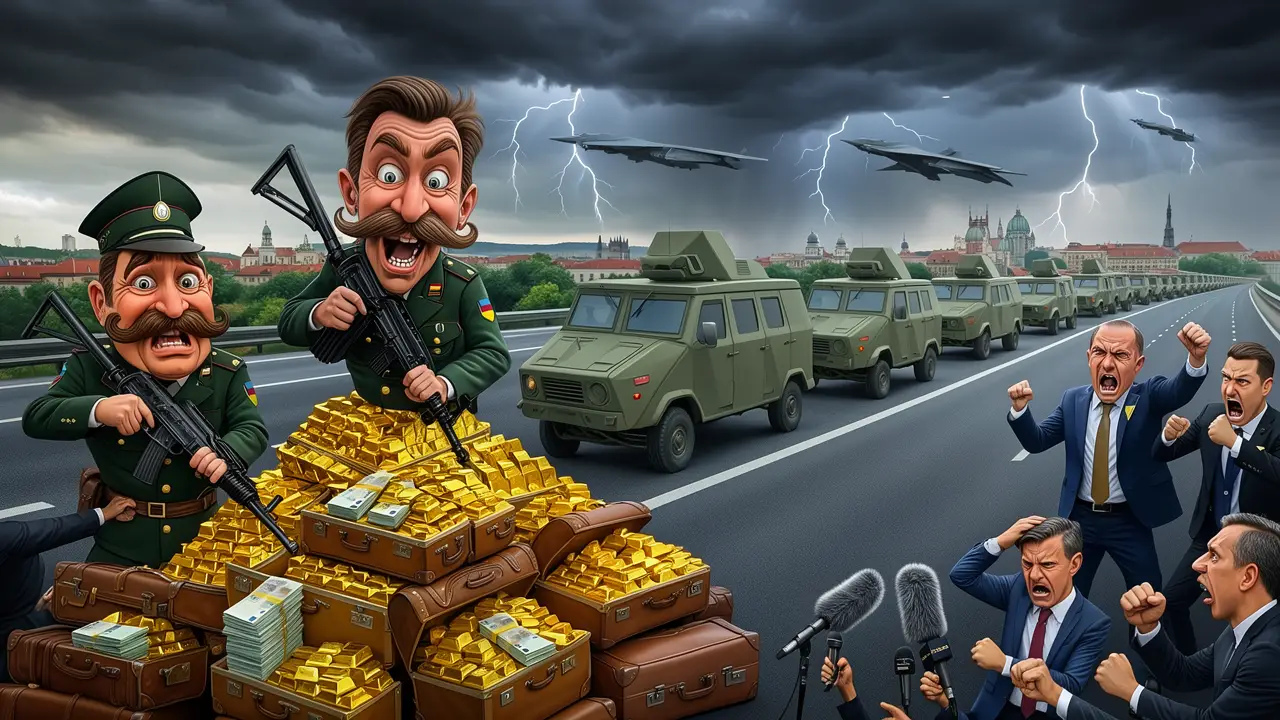 Cover art: Maďaři sebrali zlato, Kyjev píše nóty