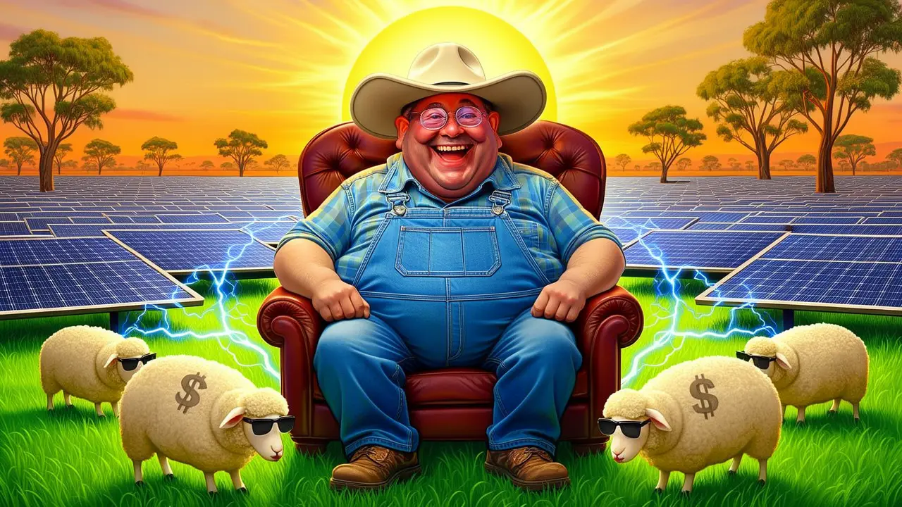 Cover art: Solární stádo zvedá kvalitu vlny a sype zlato