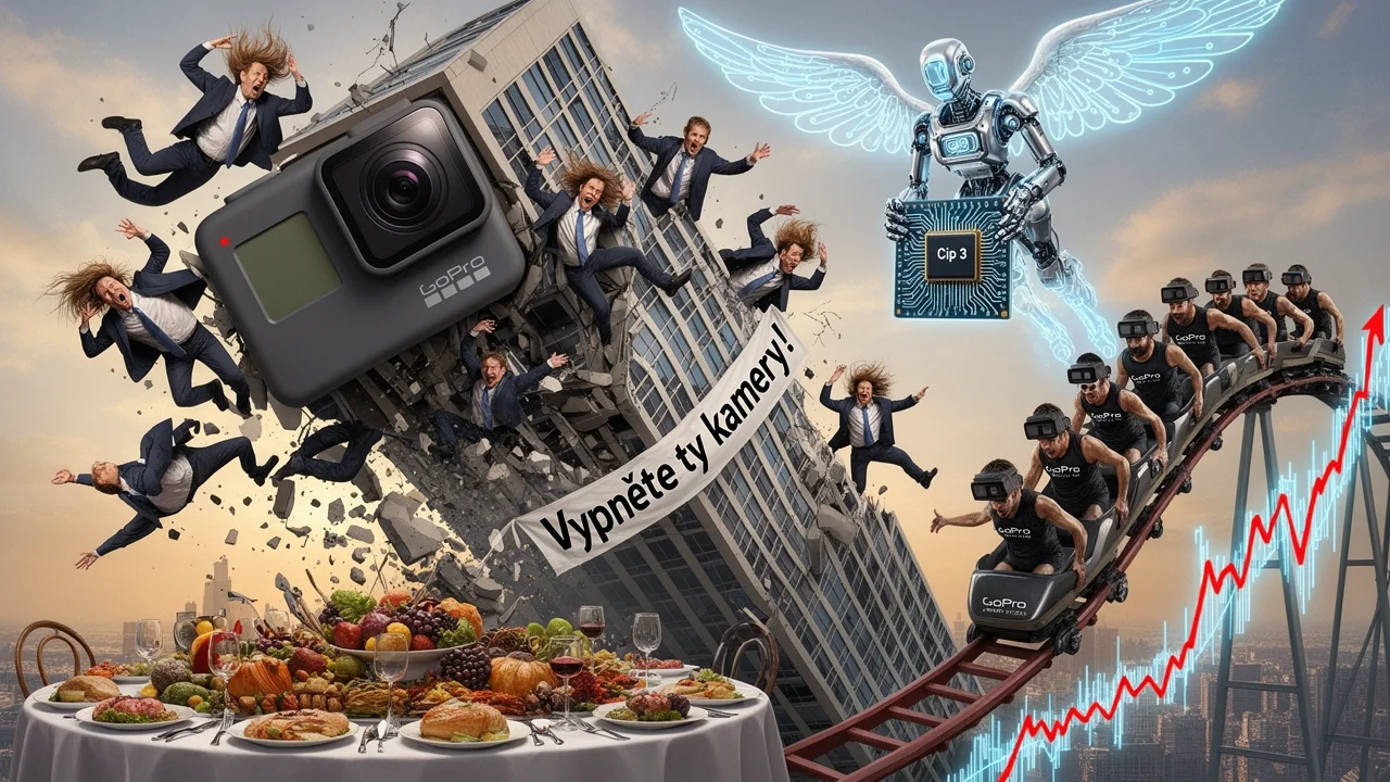 Cover art: Kamera se točí, ale štáb už dostal padáka