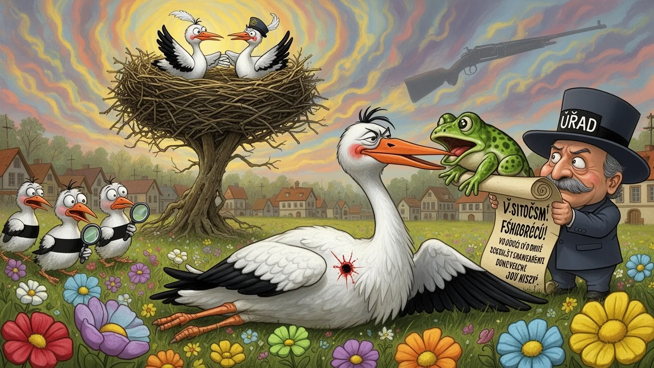 Cover art: Vesnice pláče pro mrtvého, ale vdova si užívá