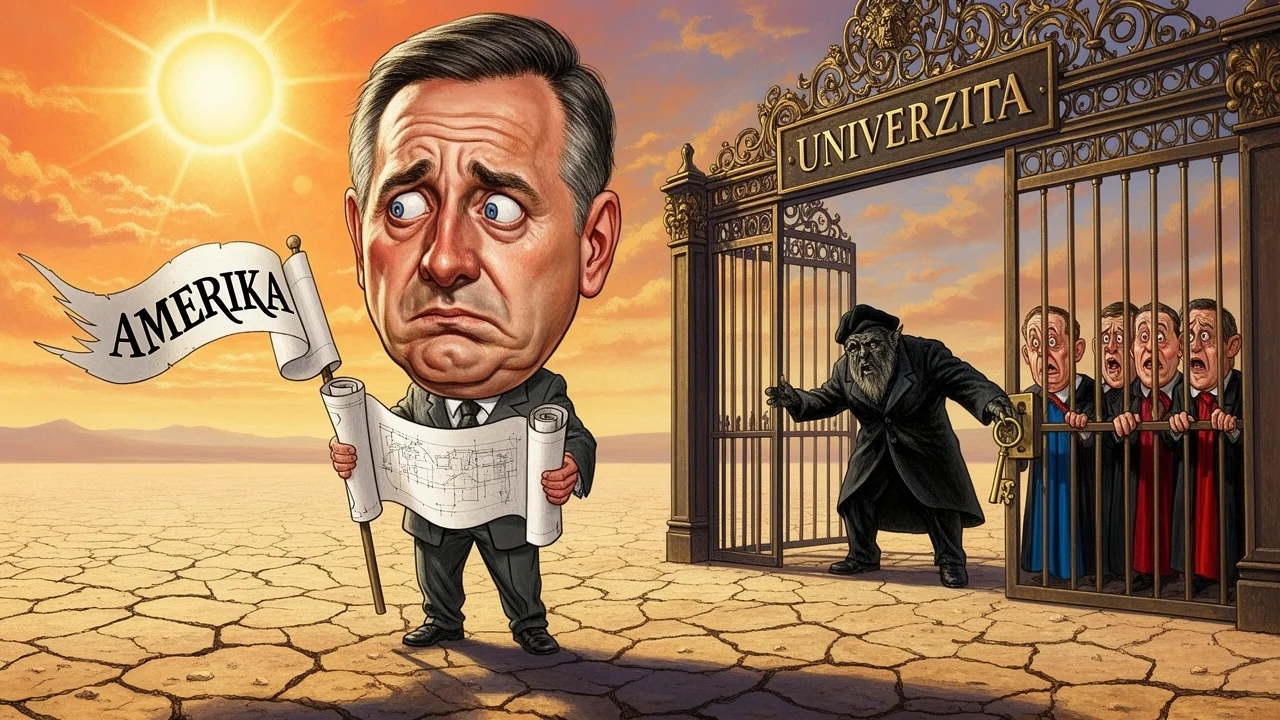 Cover art: Velká americká univerzita bez mecenáše Bakaly