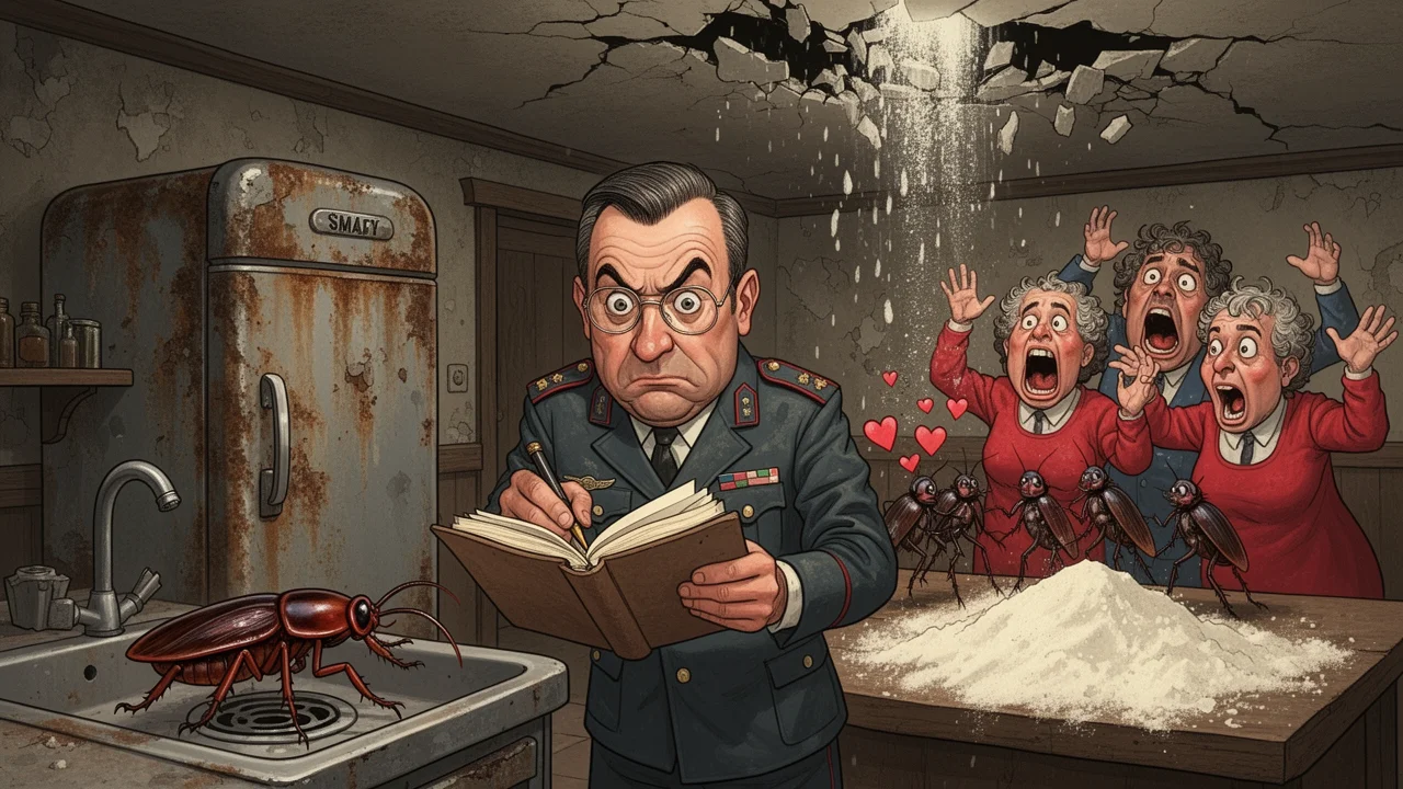 Cover art: Šváb pod dřezem a zničující veřejná poprava v Litovli