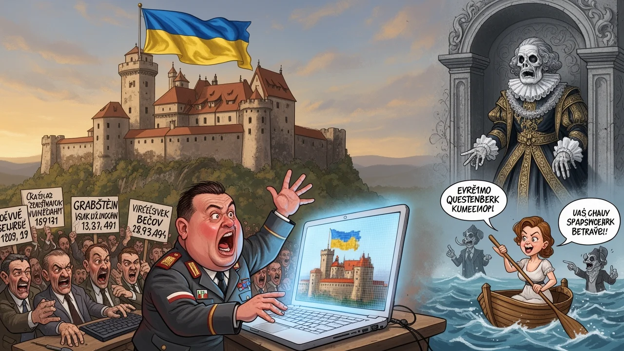 Cover art: Jak slavný rod Questenberků vyděsil české vlastence