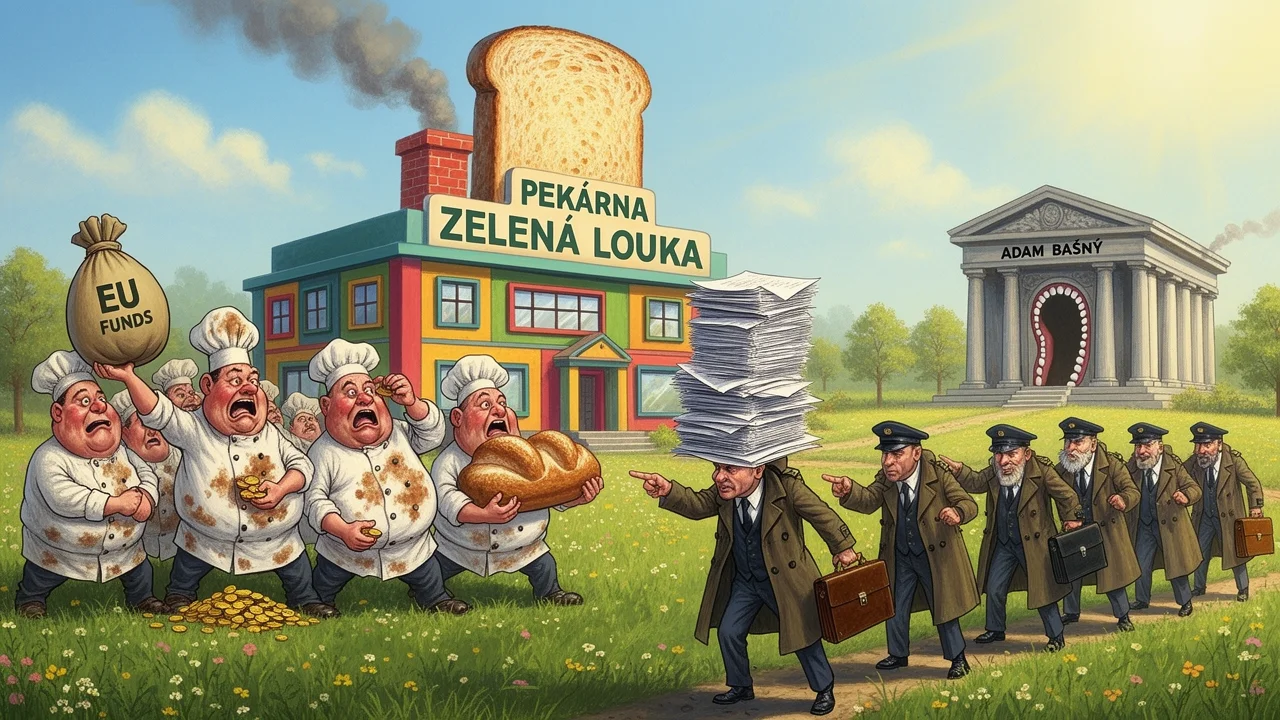 Cover art: Jak velká pekárna k milionům a soudu přišla