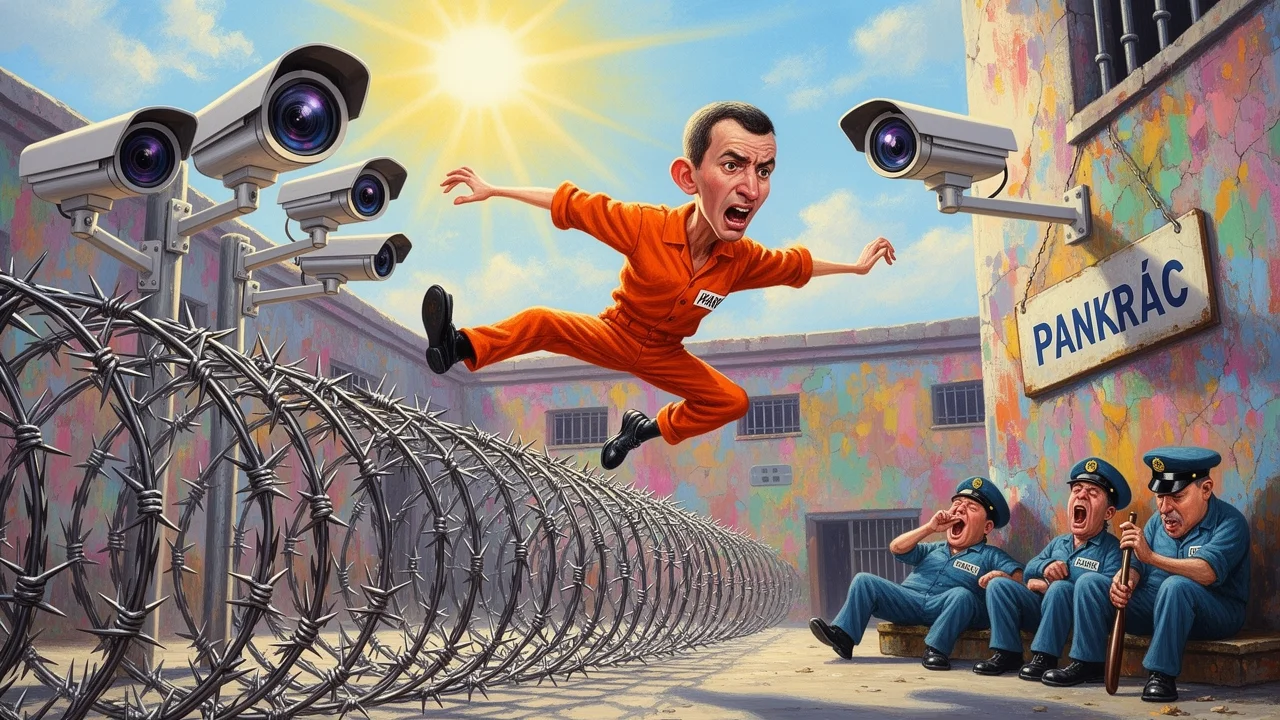 Cover art: Velký plán na útěk z Pankráce skončil v drátech