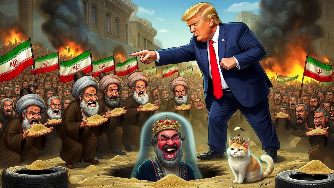 Cover art: Šáh vrací úder a Trump brousí tweet