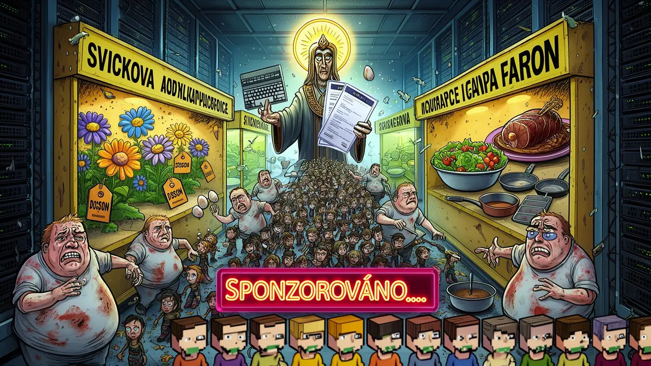 Cover art: Digitální prorok, co prodal duši za reklamu