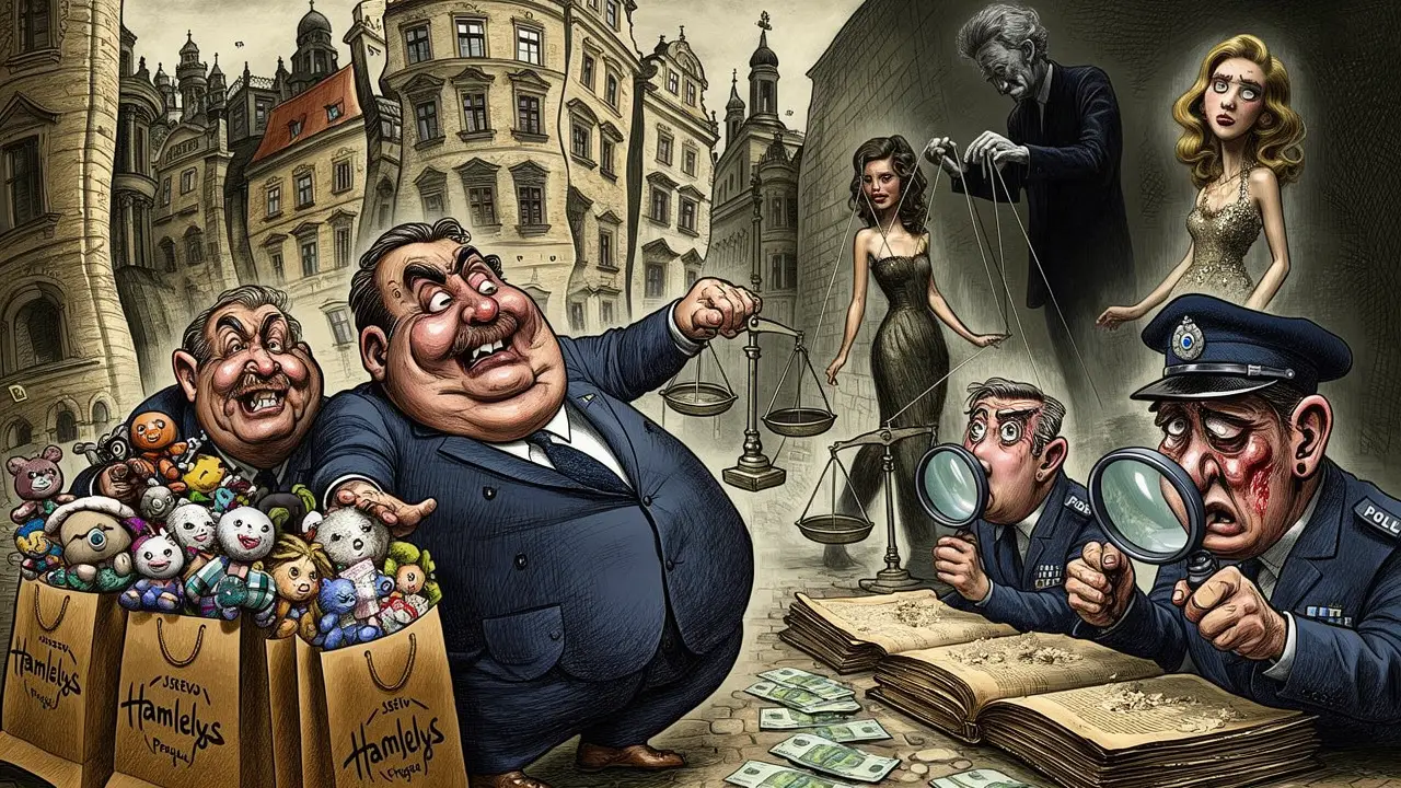 Cover art: Hračky, byty a dívky, co zmizely ve stínu