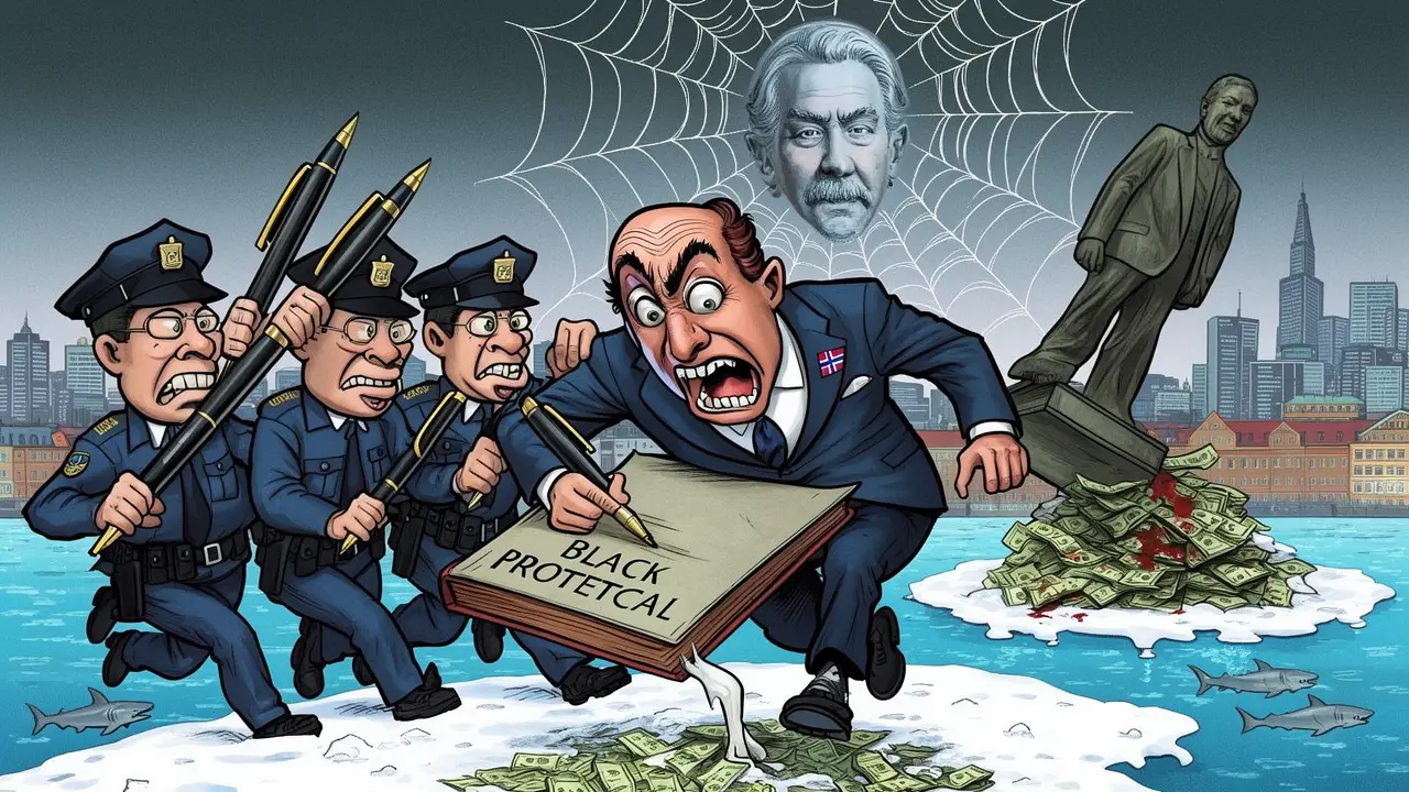 Cover art: Když se vznešená diplomacie utopí v temném stínu