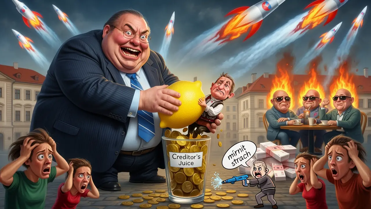 Cover art: Čeští tygři platí účty jako chudáci