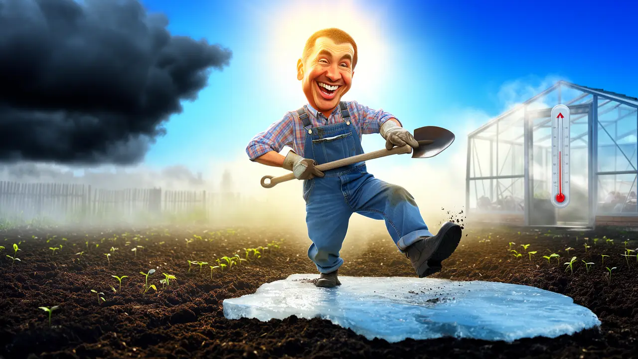 Cover art: Mrznoucí mlha mizí a sazenice čekají na start