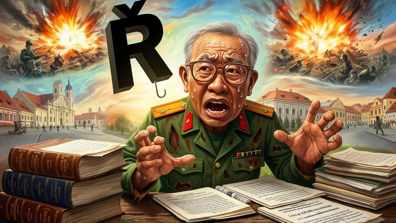 Cover art: Profesionální voják, kterého porazilo české ř
