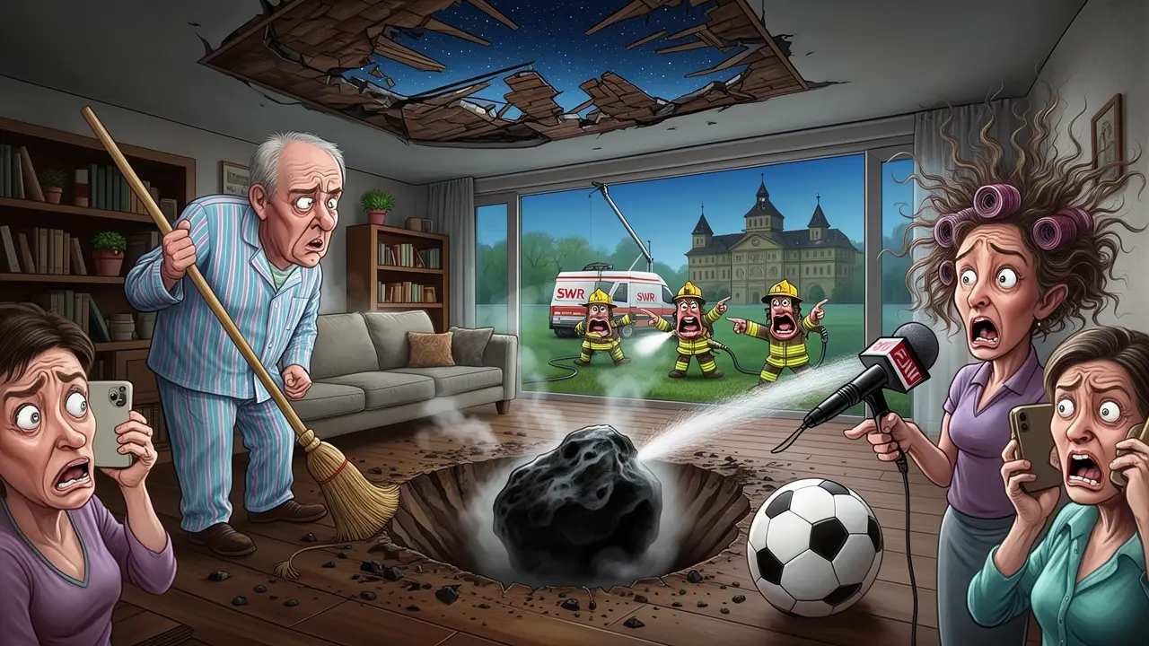 Cover art: Absurdní pozdrav z vesmíru za cenu nové střechy