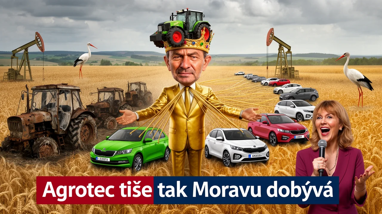 Cover art: Zlatý důl na kolech pod taktovkou koncernu