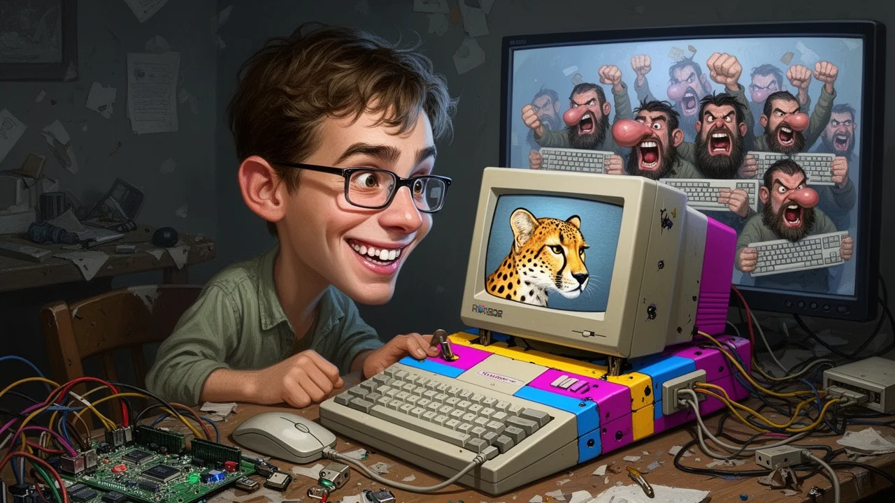 Cover art: Systém pro profíky běží na konzoli pro děti