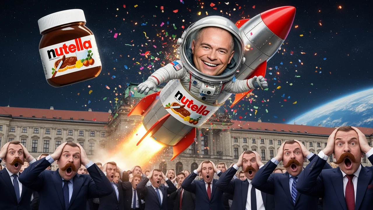 Cover art: Bývalý premiér poslal lískooříškový krém do nebes
