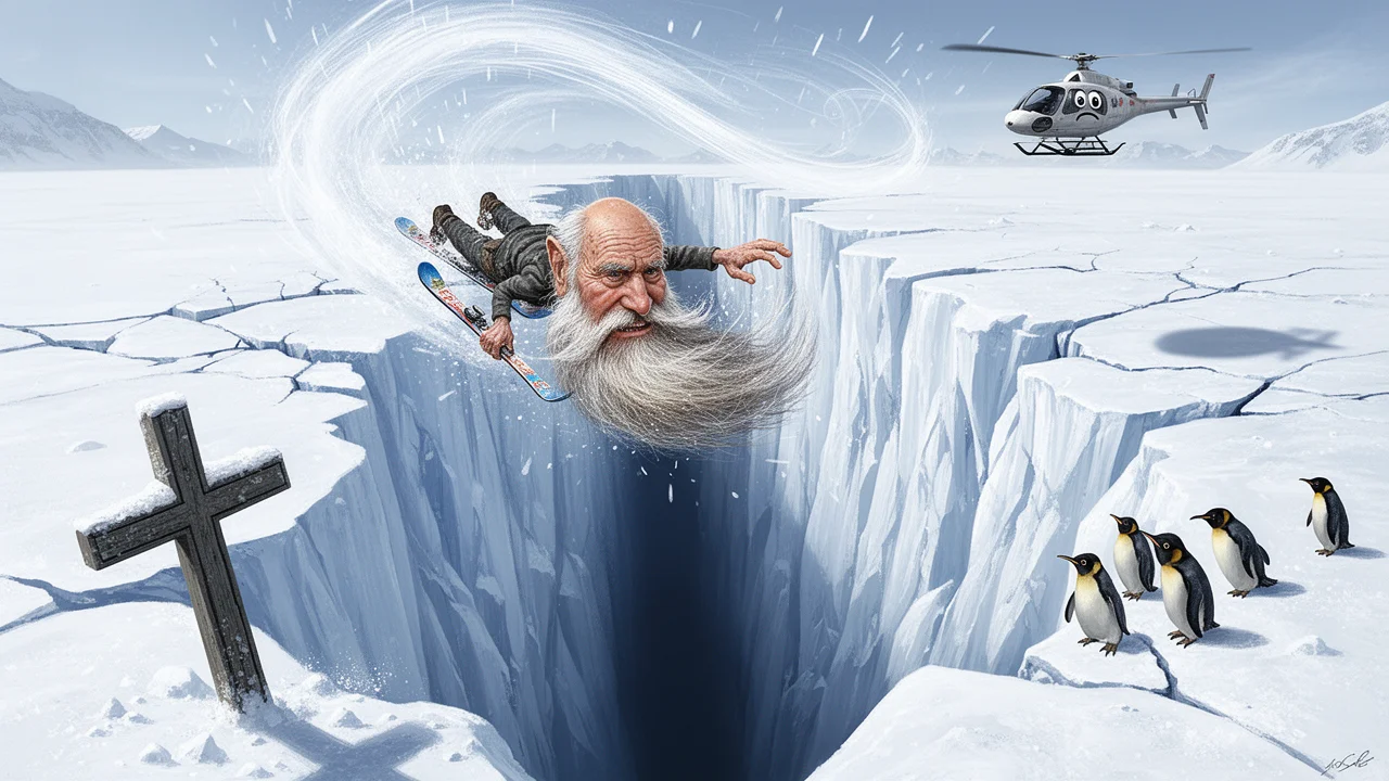 Cover art: Ledová propast pohltila slavného krále bílých plání
