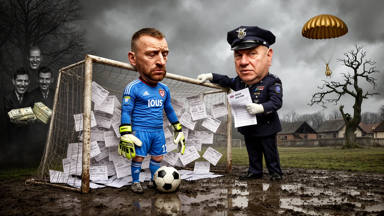 Cover art: Velký sen o první lize skončil v poutech