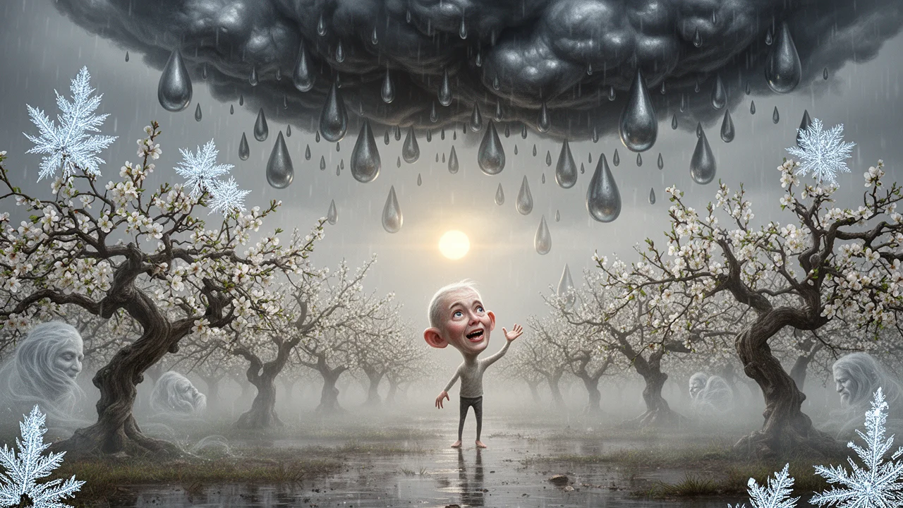 Cover art: Stříbrná mlha stoupá a chladný mráz se blíží