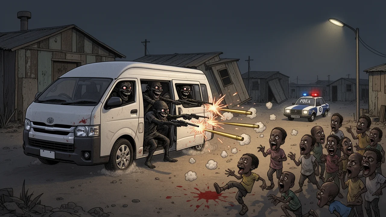 Cover art: Bílá toyota přivezla smrt tam, kde život nemá cenu