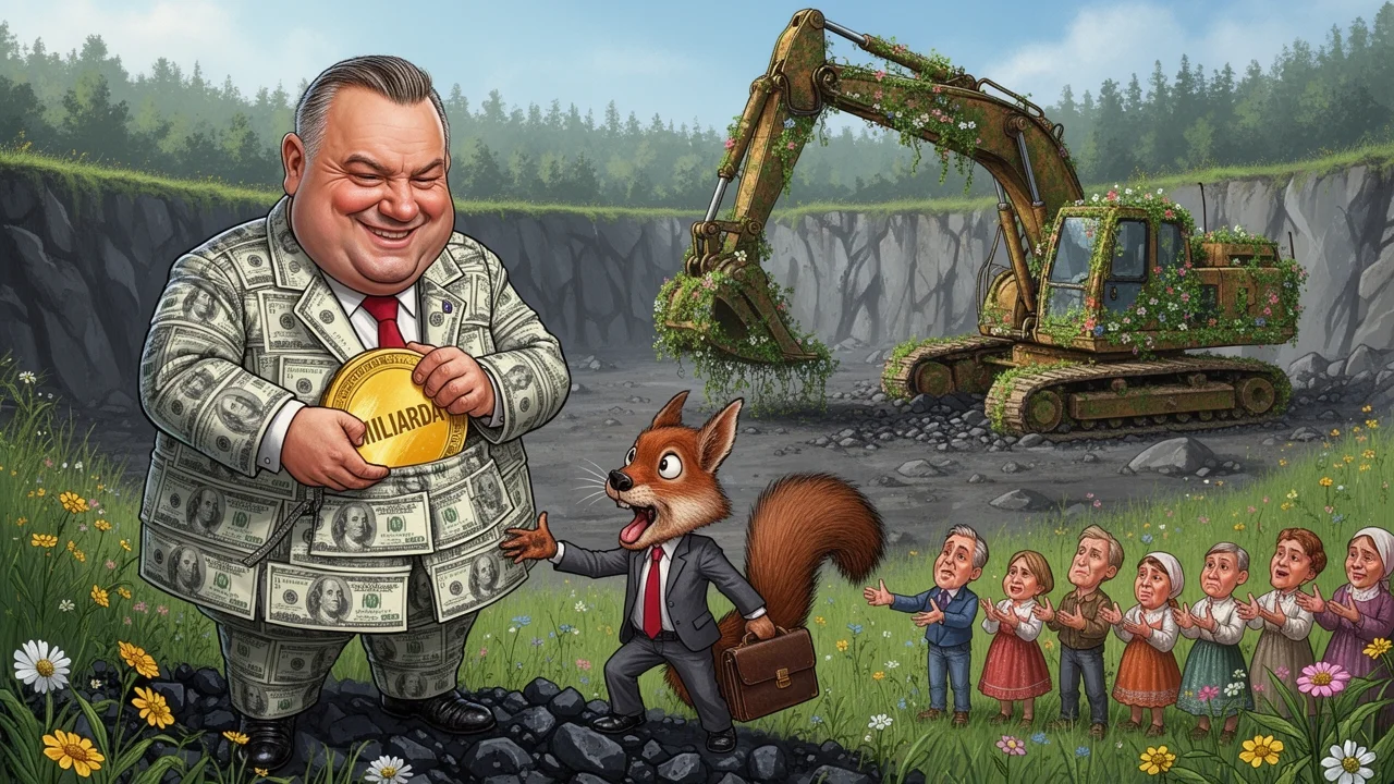 Cover art: Komu patří ta ušetřená miliarda z uhelného lomu