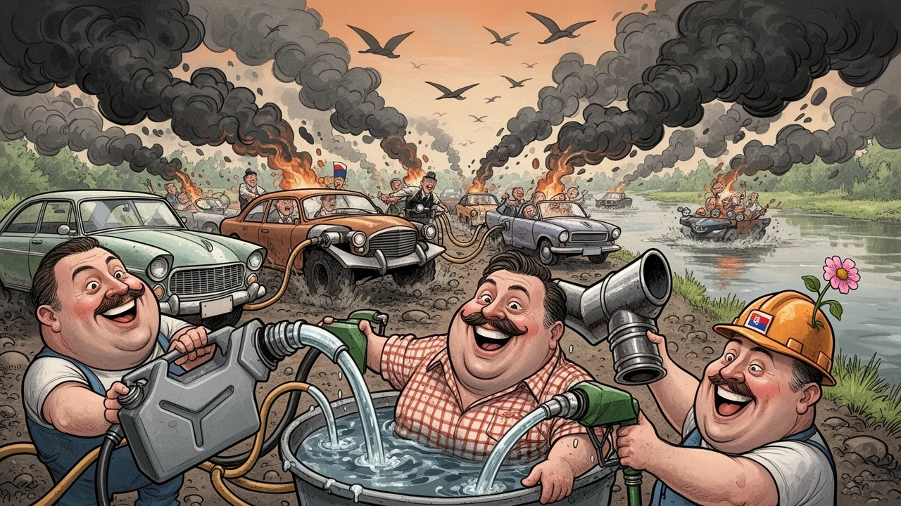 Cover art: Naše auta žerou moc, ale Slováci jsou na tom hůř
