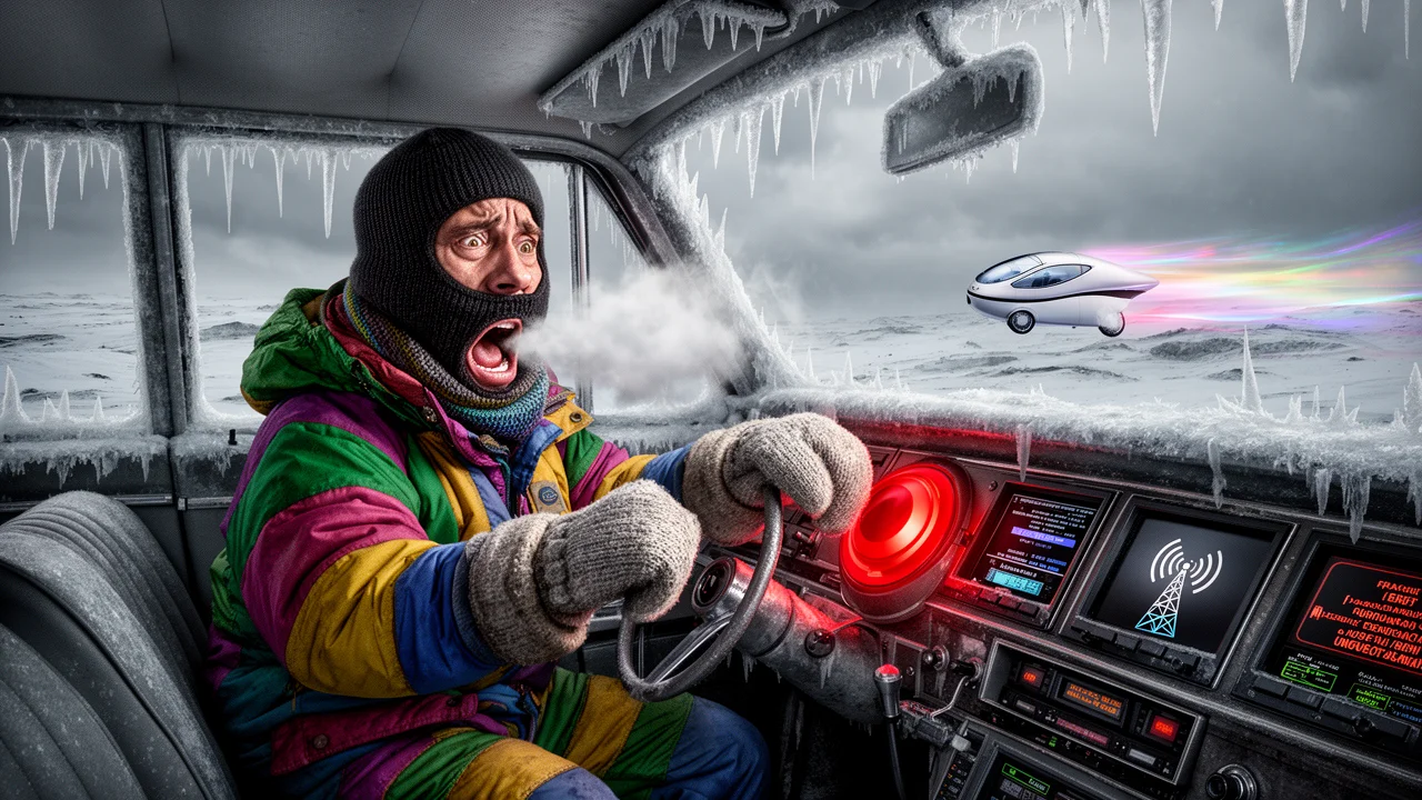 Cover art: Signál je pryč a auto nezatopí ani nezavolá