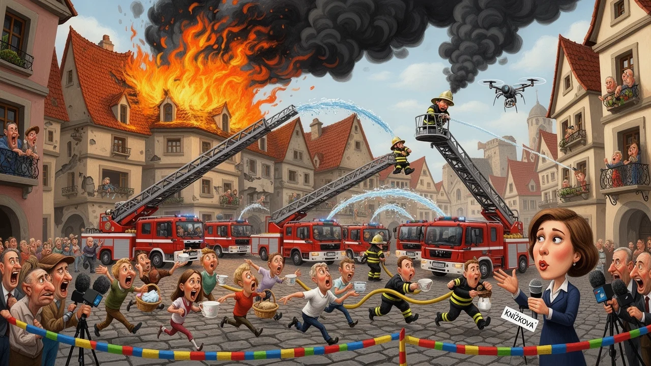Cover art: Nedělní dým nad Libercem a patnáct lidských osudů
