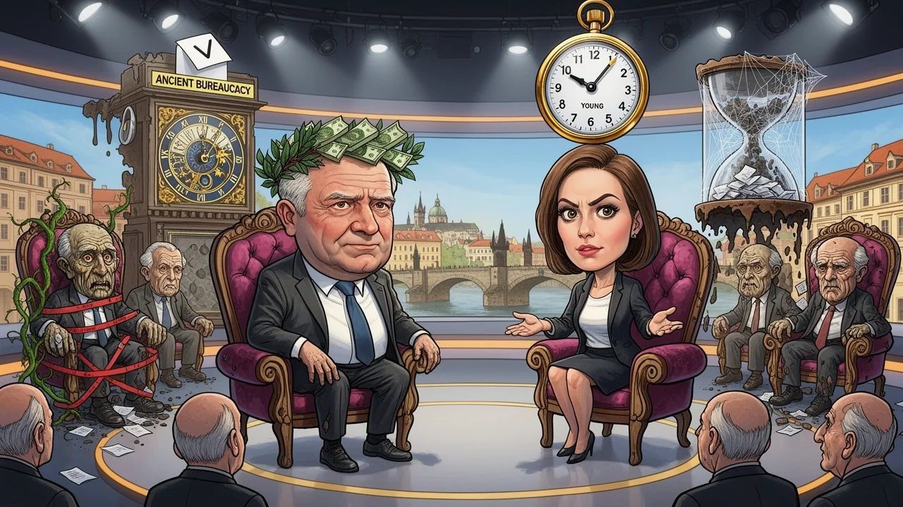 Cover art: Souboj o Prahu a staré pořádky na radnici