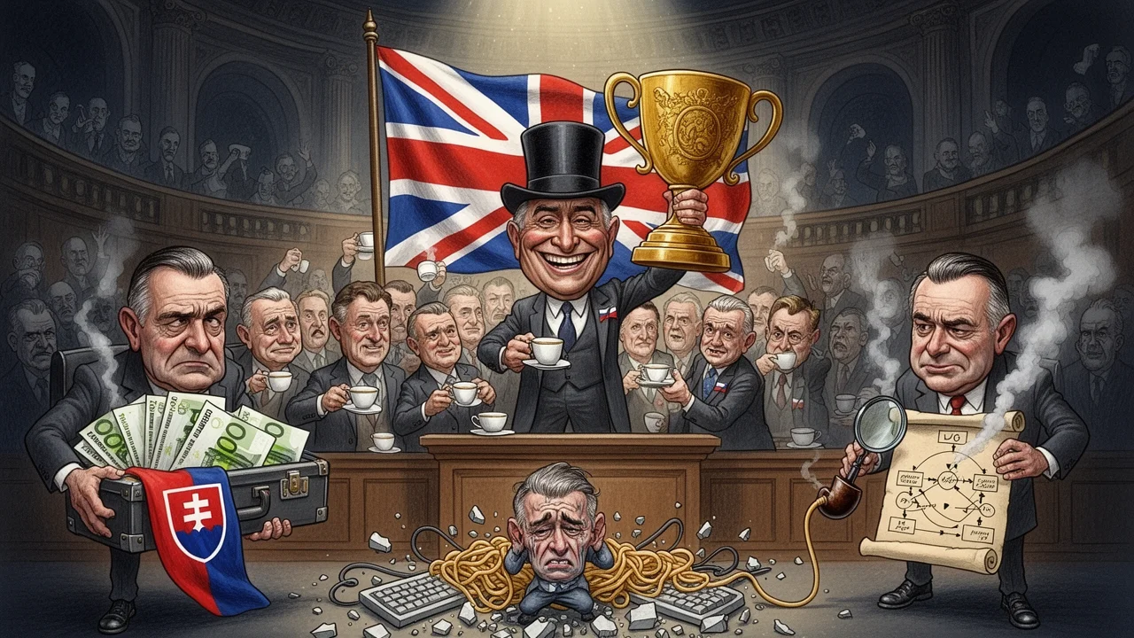 Cover art: Tajní agenti v žebříčku, Britové vládnou a Slováci propadli