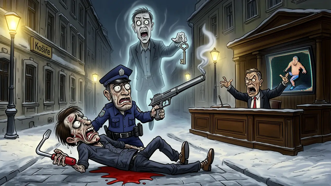 Cover art: Výstřel do ticha a svědek, který už nepromluví