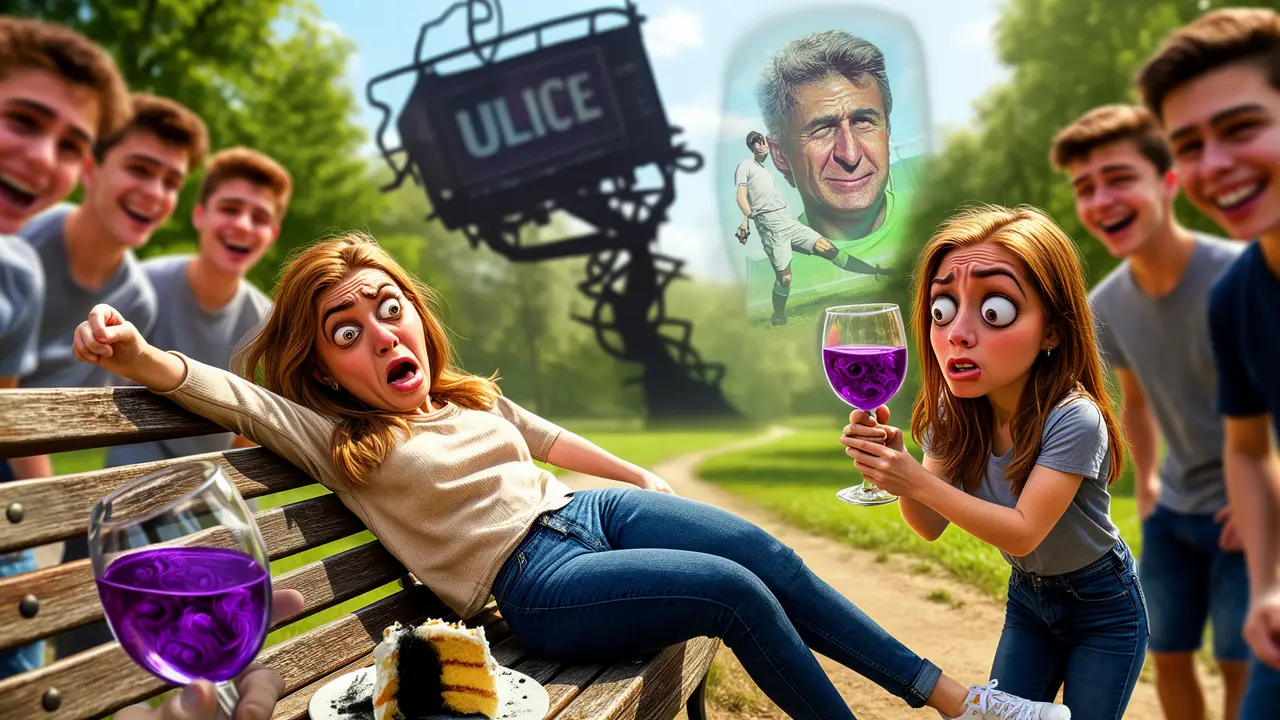 Cover art: Jeden lok vína a z parku bylo peklo