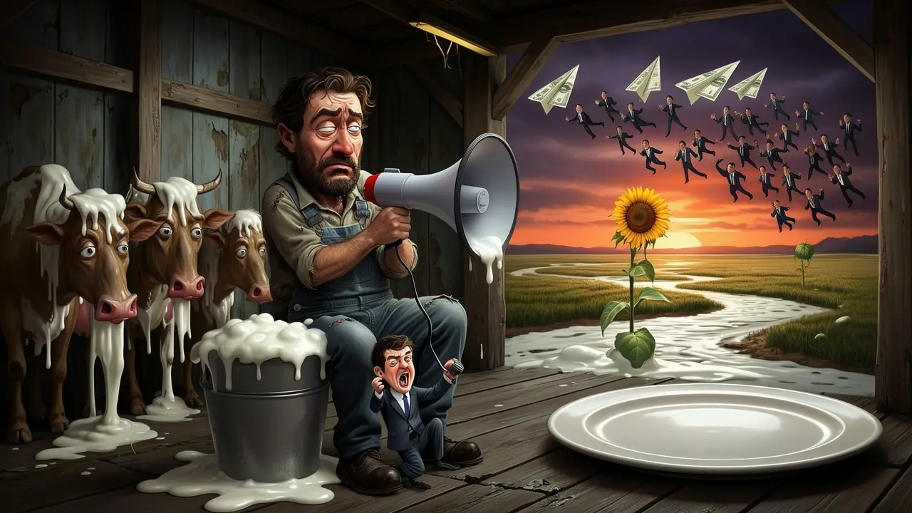 Cover art: Dojíme krávy do minusu a ministr chystá záchranu
