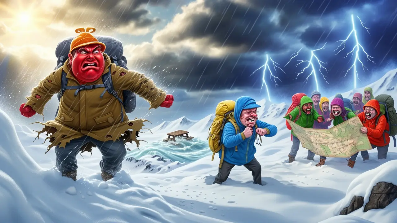 Cover art: Zrušené trasy a jarní sníh na kopcích