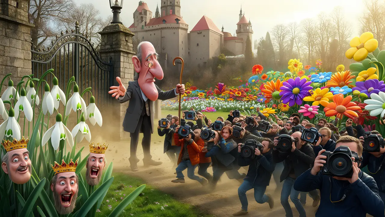 Cover art: Skandál v Kostelci: Bledule pobláznily celou zemi