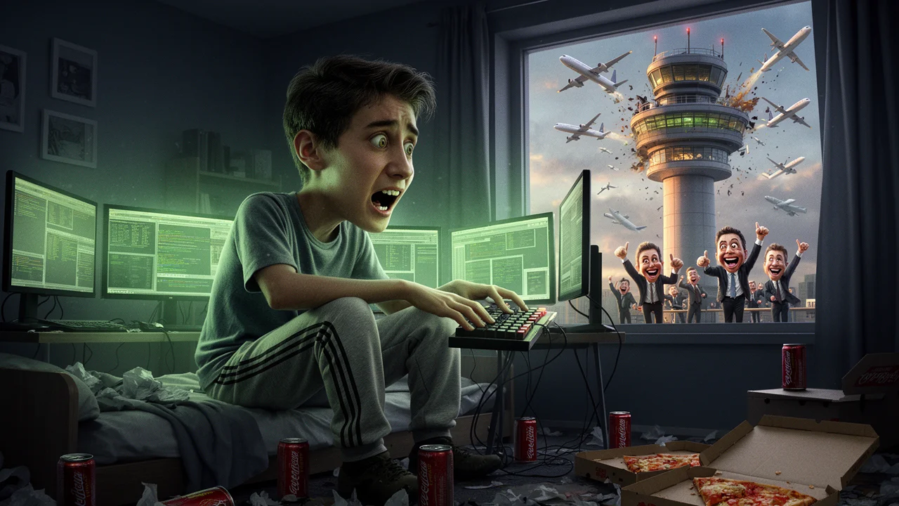 Cover art: Z obýváku rovnou k radaru na řídící věž