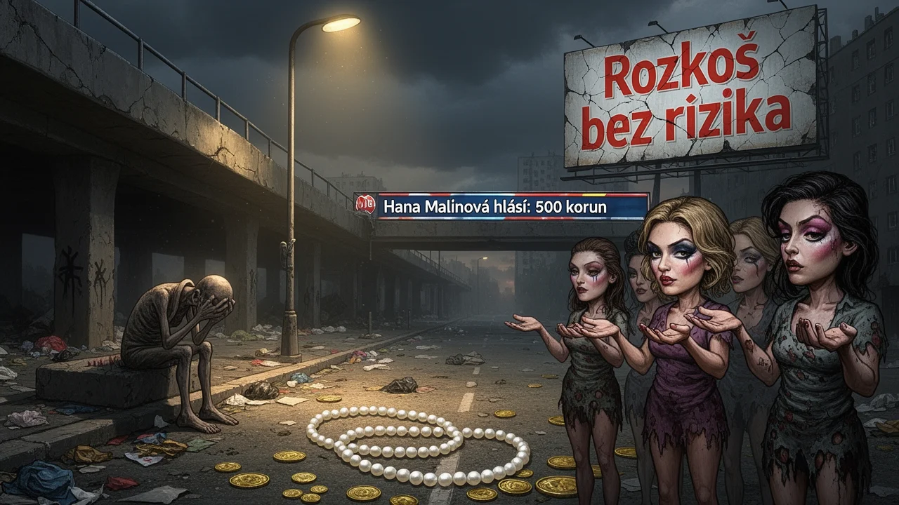 Cover art: Láska na prodej za pouhých pět set korun