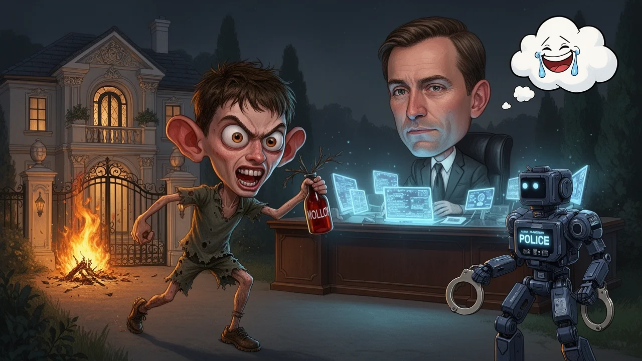 Cover art: Zápalnou lahví proti budoucnosti za svítání