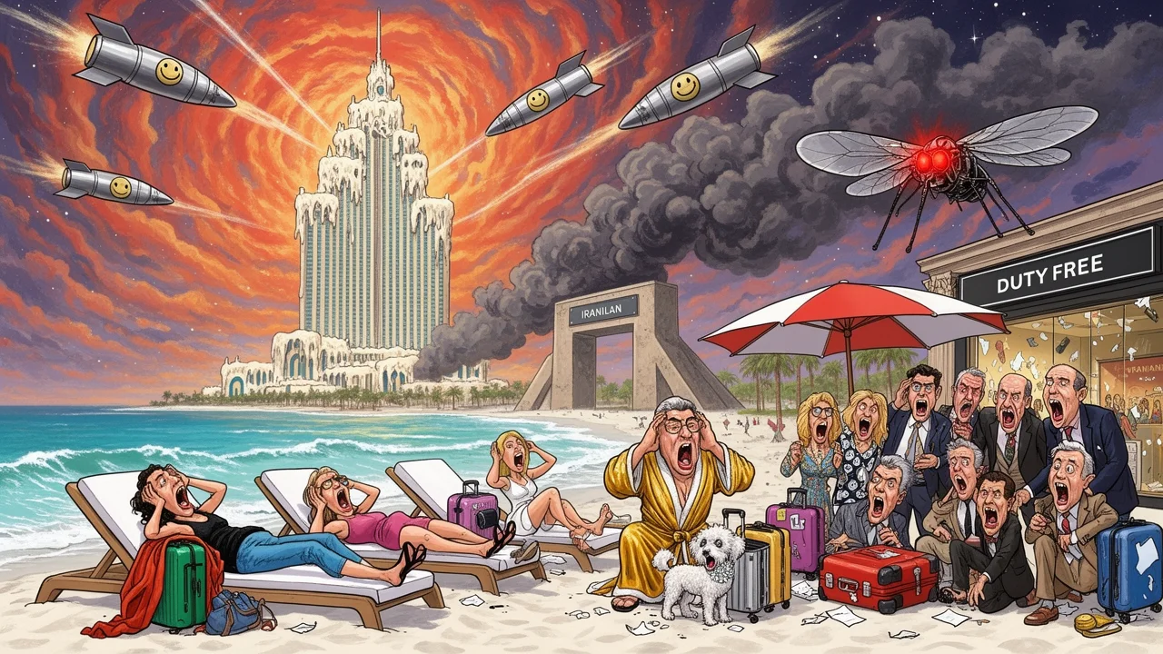 Cover art: Luxusní ráj pod palbou, který rychle ztratil lesk