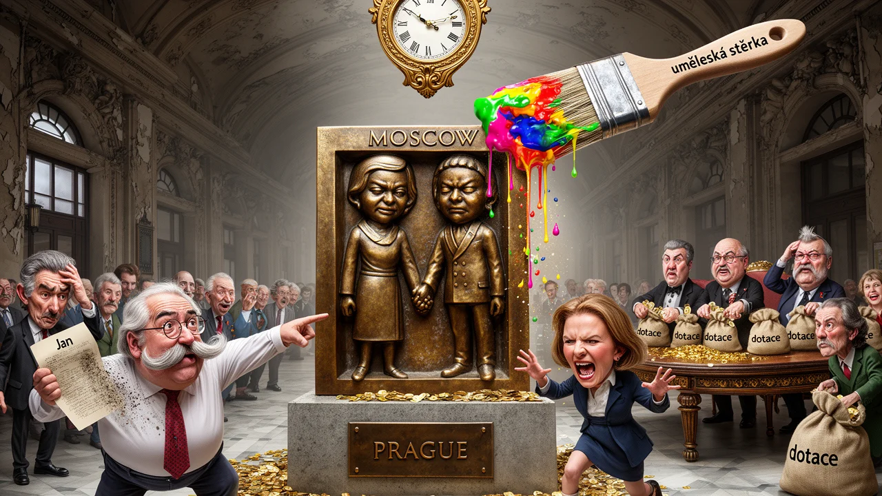 Cover art: Stanice metra uvízlá v byrokratické pasti