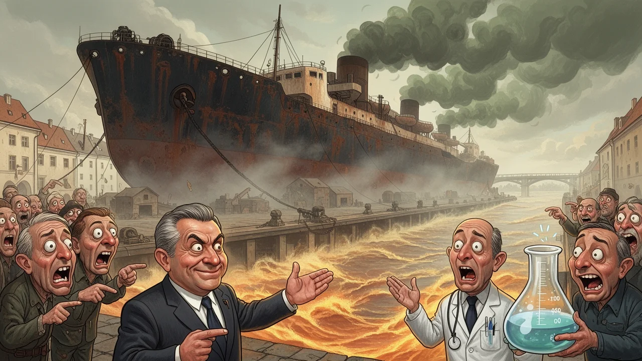 Cover art: Tajemný výzkum, co v Mělníku vaří starou řeku