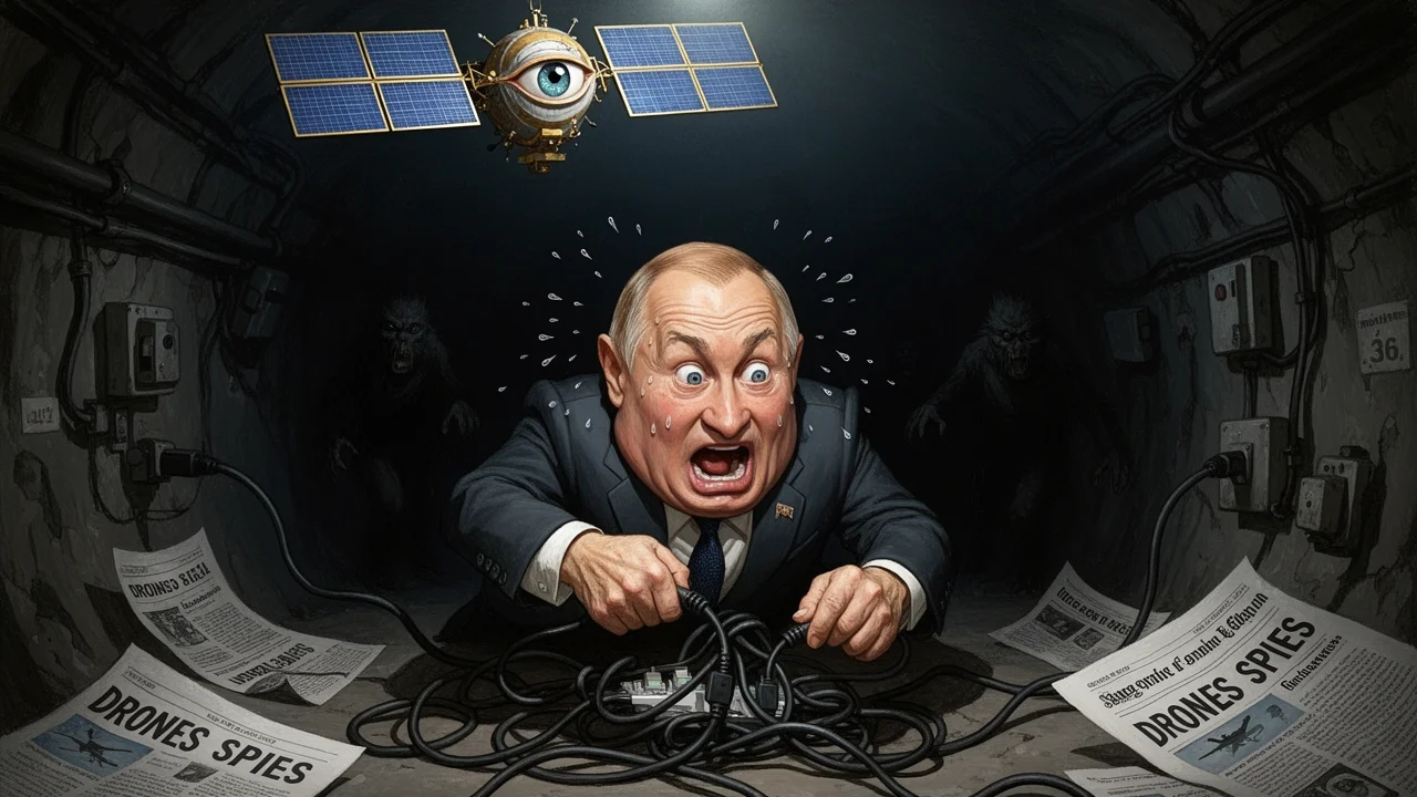 Cover art: Paranoia v Moskvě, car v Kremlu raději zhasnul