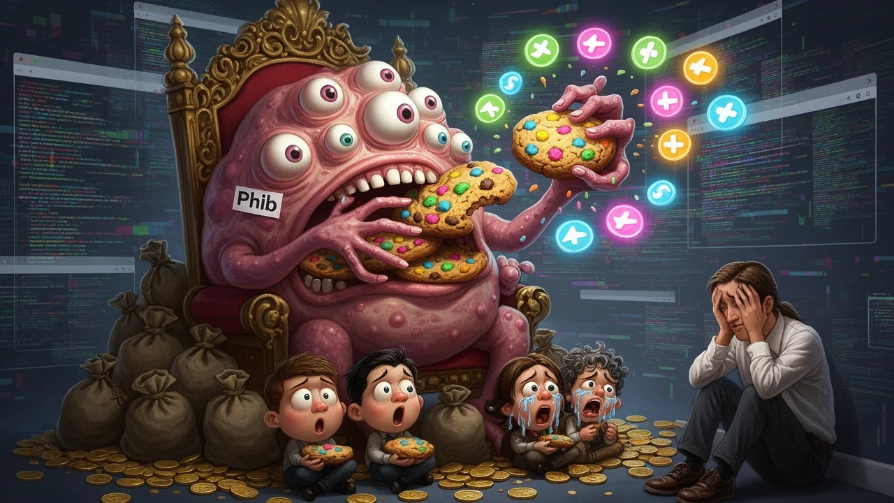 Cover art: Sladká loupež digitálních sušenek za bílého dne